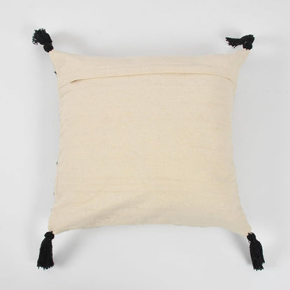 Modern Monochrome Tones Hand-Tufted Cushion Covers - 16*16 inches Set of 2 (TFB)