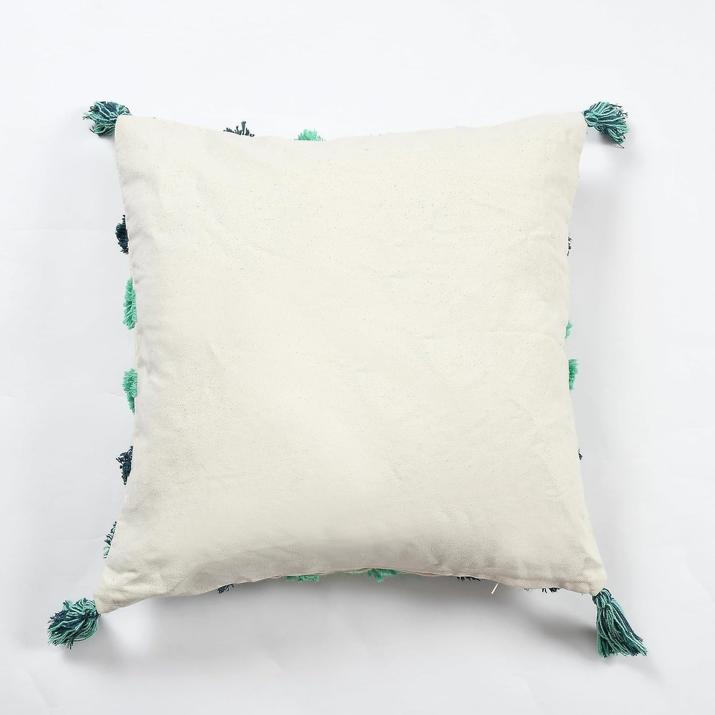 Refreshing Color Diamond Hand-Tufted Cushion Covers - 16*16 inches Set of 2 (TFB)