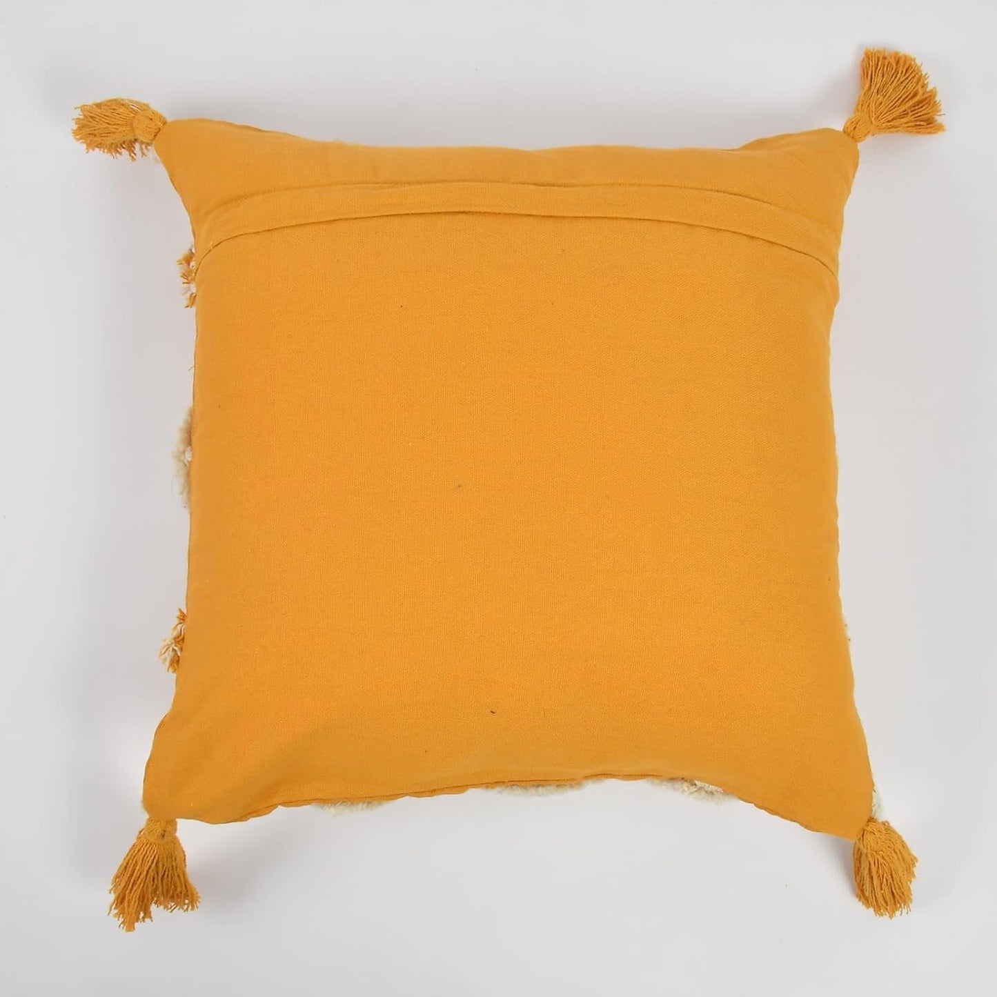 Bright Sunshine Hand-Tufted Cushion Covers - 16*16 inches Set of 2 (TFB)