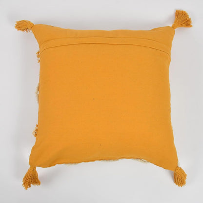 Bright Sunshine Hand-Tufted Cushion Covers - 16*16 inches Set of 2 (TFB)