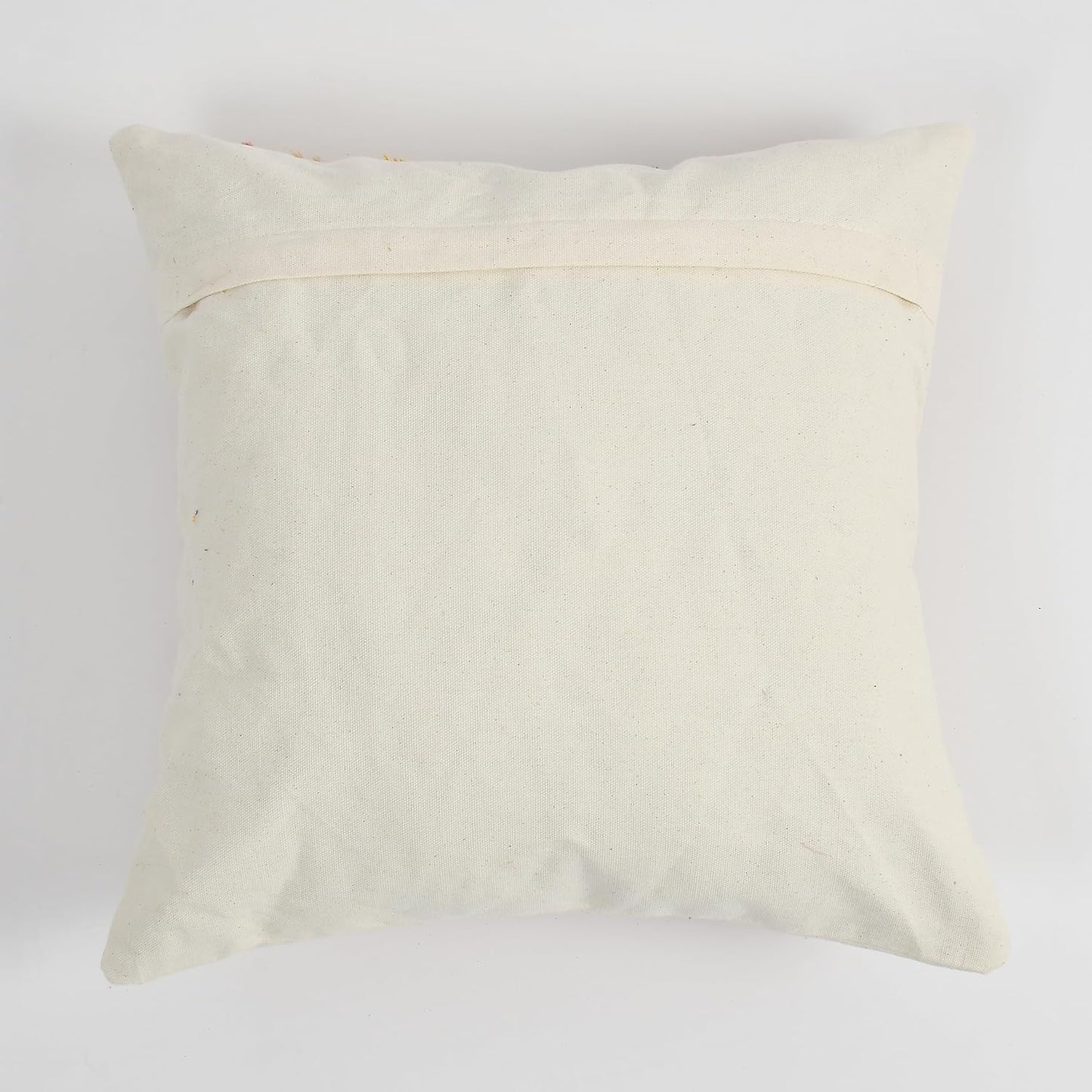 Boho Neutrals Hand-Tufted Cushion Covers - 16*16 inches Set of 2 (TFB)