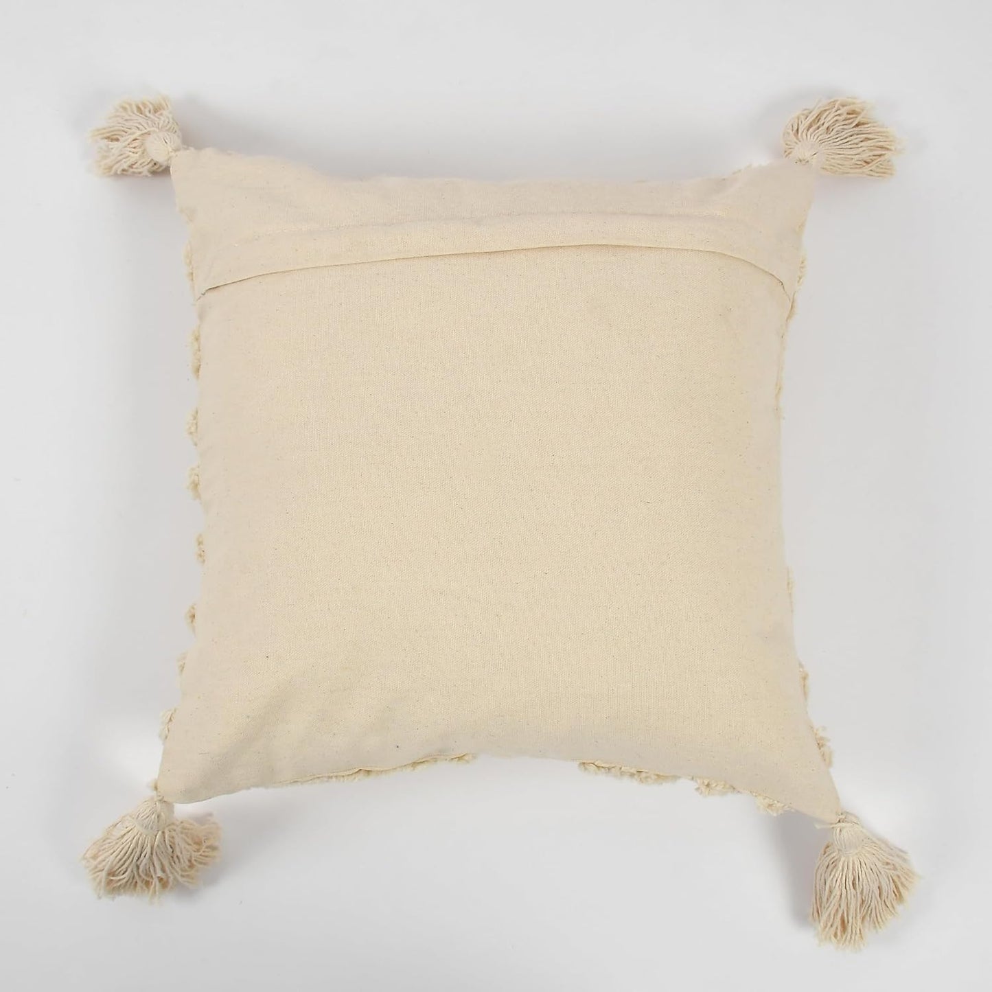 Minimalist Neutral Hand-Tufted Cushion Covers - 16*16 inches Set of 2 (TFB)