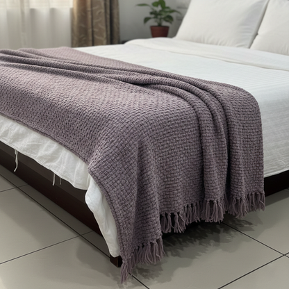 Bubble Textured Lightweight Throws - 50*60 inches (TFB)