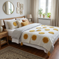 Artisanal Tufted Sunburst Cotton Throw - 50*60 inches (TFB)
